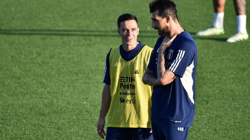 Raspadori e Acerbi in Nazionale

