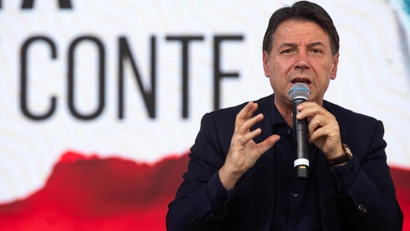 Giuseppe Conte, presidente del M5S
