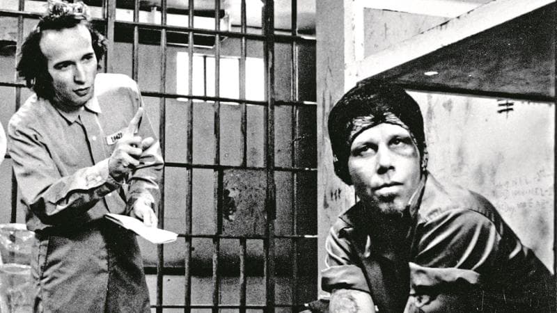 &nbsp;Roberto Benigni e Tom Waits in Daunbail&ograve; (1985)
