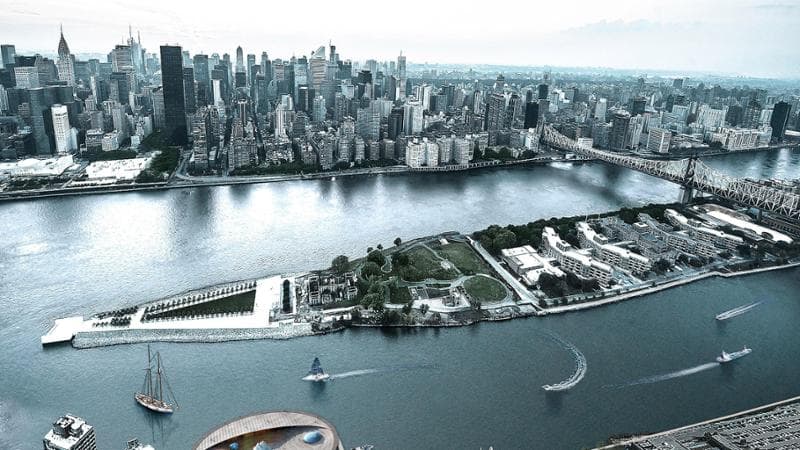 L&rsquo;acquario-planetario Aquatrium&nbsp;di Lissoni&amp;Partners per l&rsquo;East River di New York, vincitore nel&nbsp;&nbsp;2016 del concorso Arch out loud, ma mai realizzato (foto Lissoni &amp; Partners)
