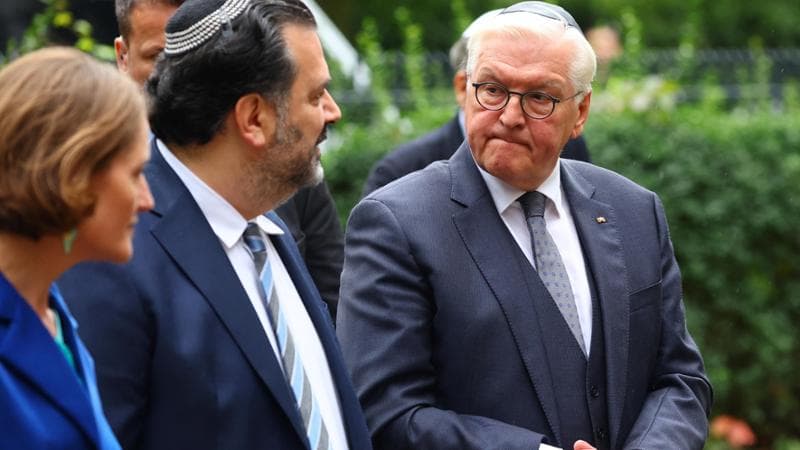 Steinmeier speaks con Berlin Gideon Joffe
