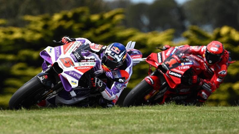 Zarco e Bagnaia
