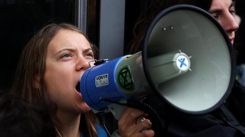 Greta Thunberg sta con Gaza: “Oggi scioperiamo in segno di solidarietà per la Palestina”