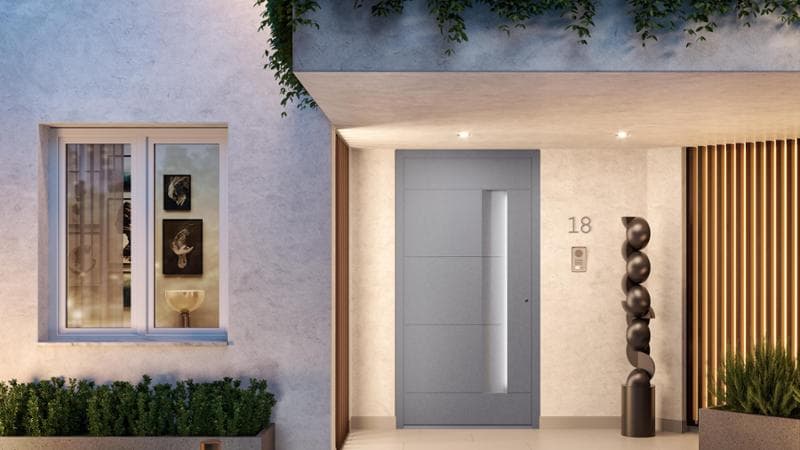 L’ingresso di casa si veste dell’essenziale