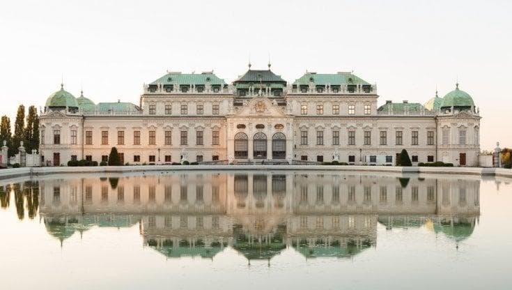 Il Belvedere di Vienna celebra i 300 anni (foto Lukas Schaller)

