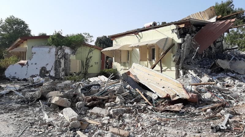 Il Kibbutz Be'eri teatro dell'attacco di Hamas
