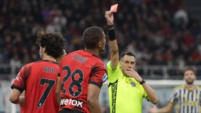 Milan-Juventus, espulso Thiaw: ecco il perché del cartellino rosso
