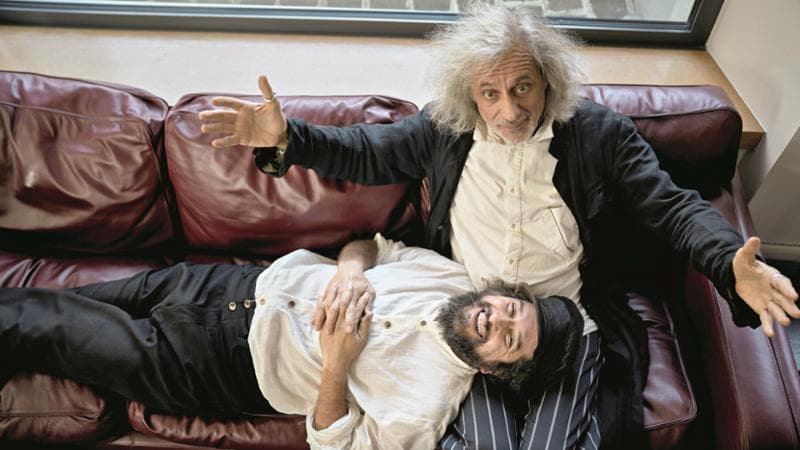 Carpi: Vinicio Capossela e Alessandro Bergonzoni. Foto:&nbsp;Danilo Garcia Di Meo
