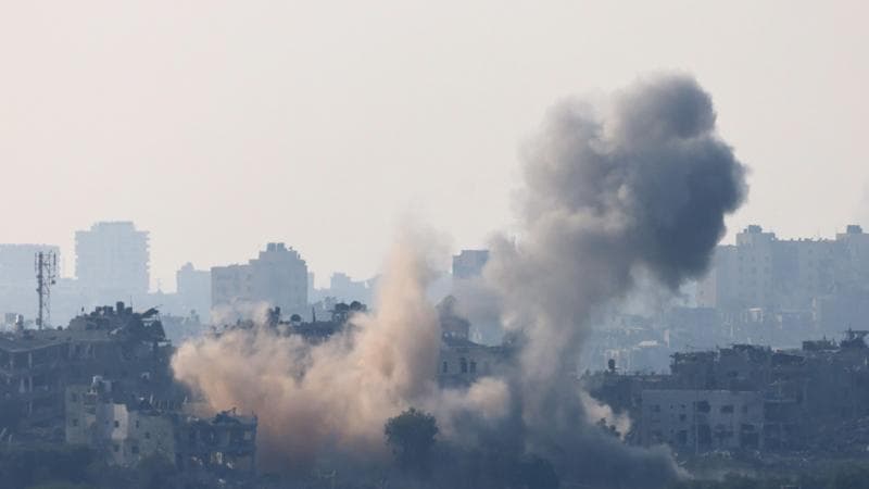 Esplosioni a Gaza
