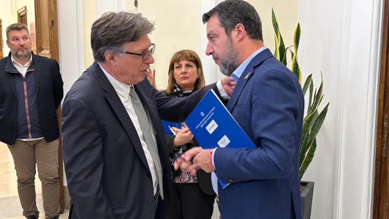 Matteo Salvini incontra una delegazione di israeliani
