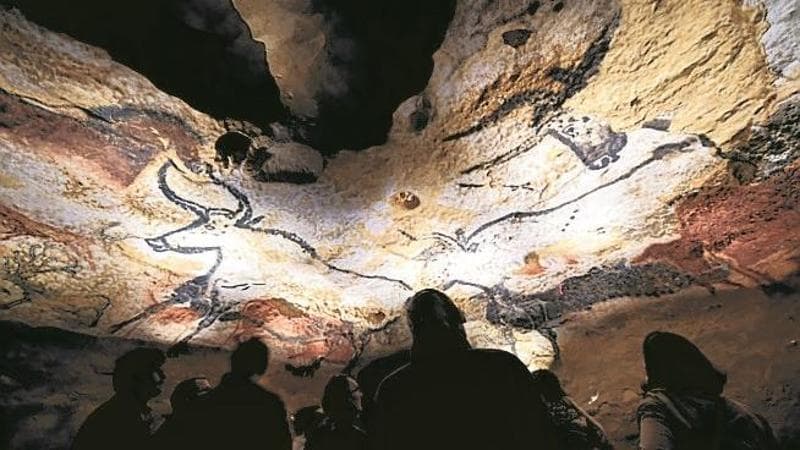 Replica della grotta di Lascaux (Montignac, Francia) (Fotodi&nbsp;MEHDI FEDOUACH)
