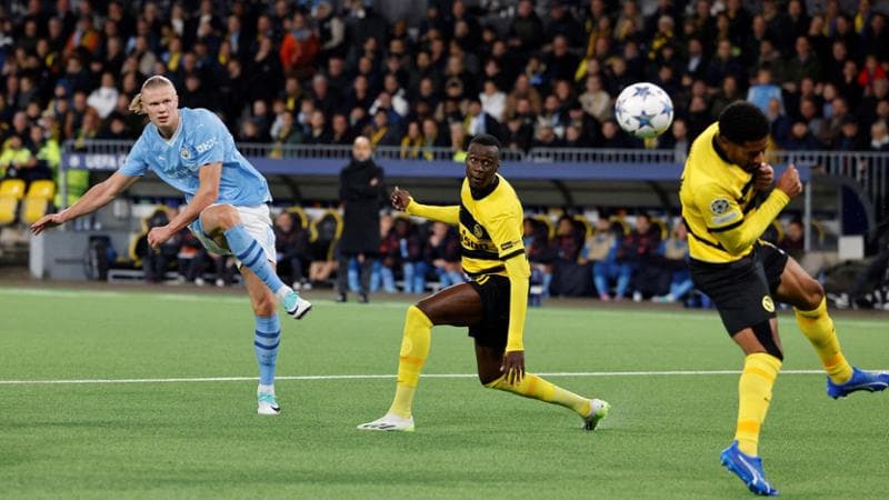 Haaland &egrave; tornato al gol in Champions League
