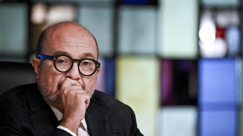 Il&nbsp;ministro della Cultura Gennaro Sangiuliano
