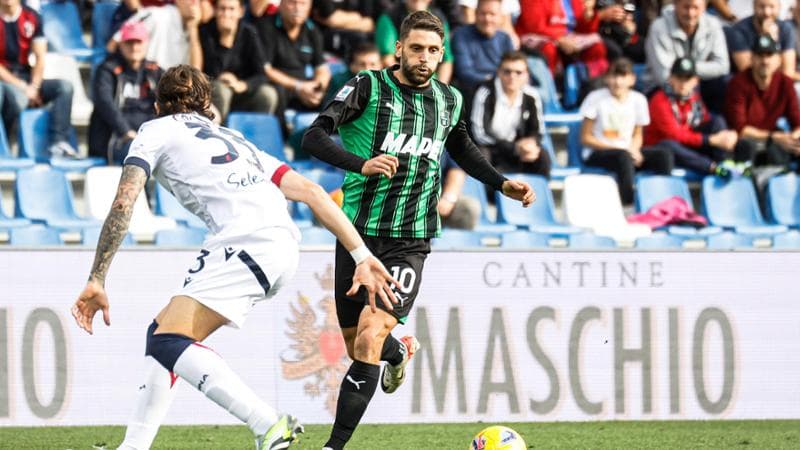 Berardi in azione
