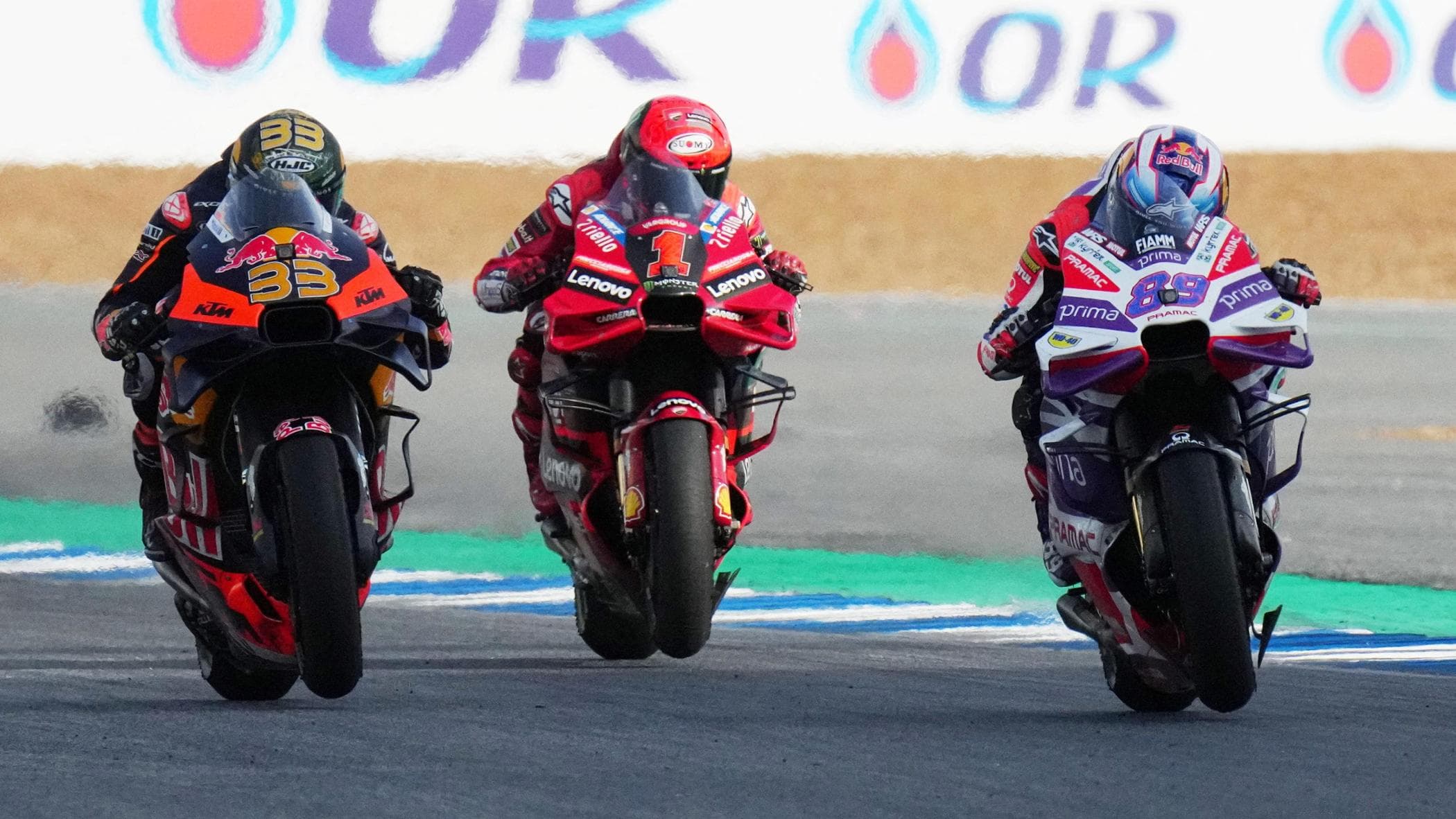La MotoGp e un Mondiale all’ultima staccata. Bagnaia prudente, Martin ...