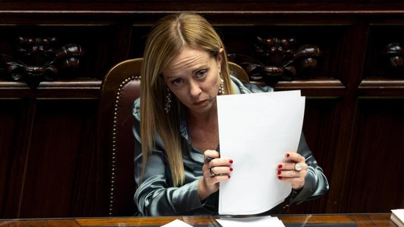 La premier, Giorgia Meloni
