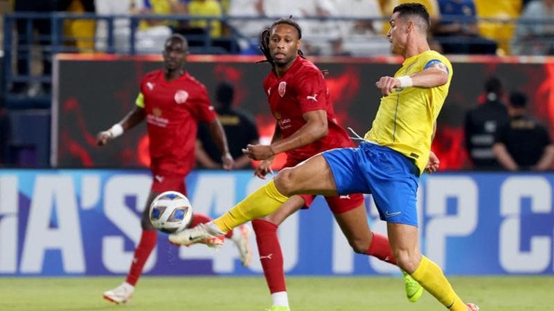 Cristiano Ronaldo, gioca nell'Al-Nassr

