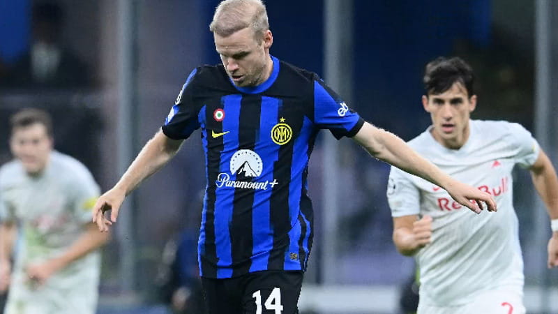 L&rsquo; ex capitano dell&rsquo;Ajax Davy Klaassen, 30 anni, arrivato all'Inter a&nbsp;parametro zero
