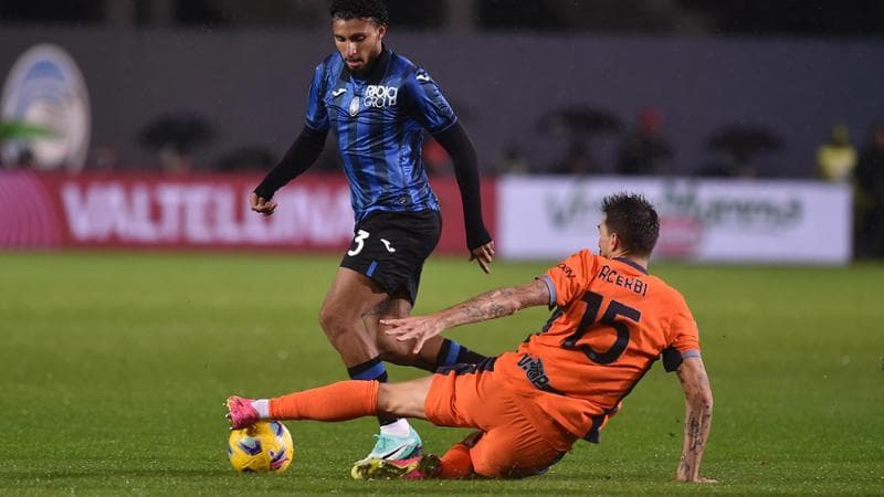 Francesco Acerbi durante Atalanta-Inter
