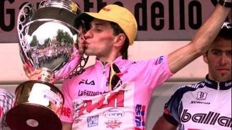 Ivan Gotti, oggi 54 anni, all'epoca del suo successo al Giro '99 in maglia Polti
