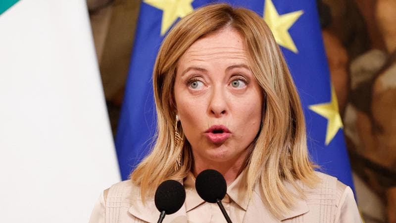 Roma, la premier Giorgia Meloni
