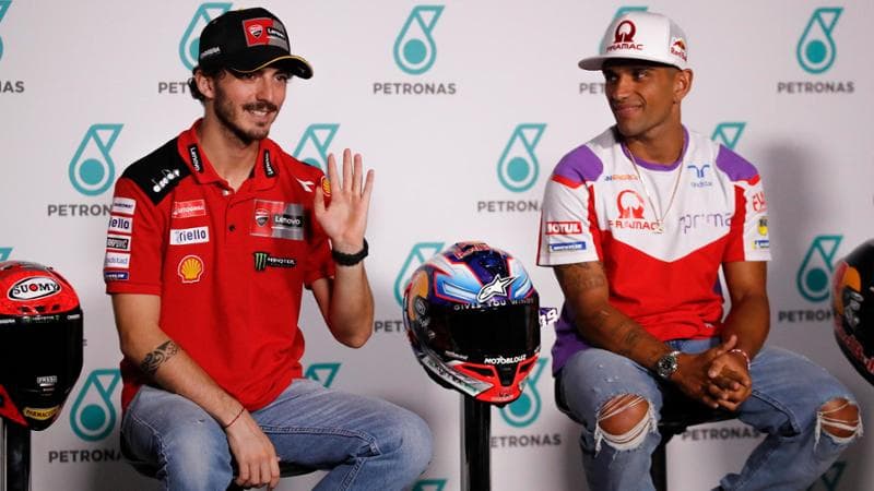 Pecco Bagnaia e Jorge Martin
