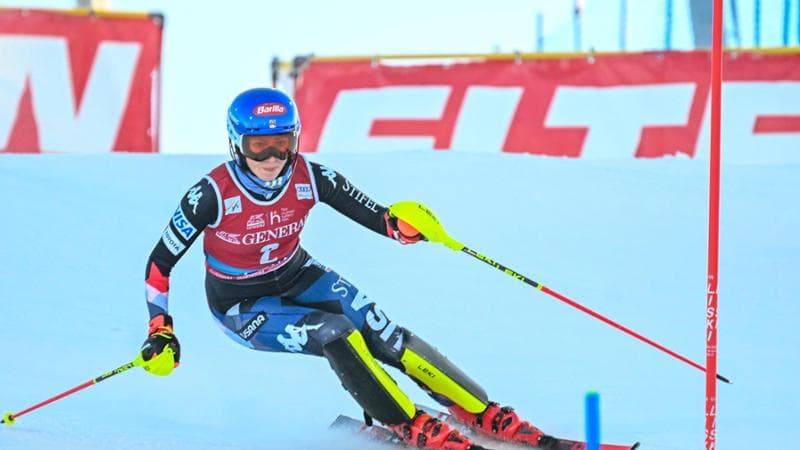 Mikaela Shiffrin a Levi
