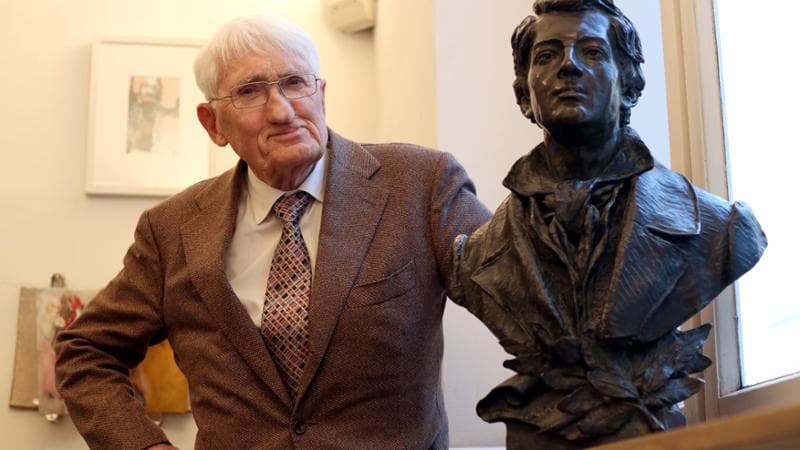 Il filosofo Habermas prende posizione a favore di Israele: “Reazione giustificata”