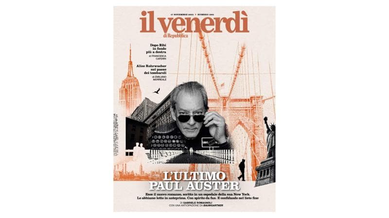 L’ultimo Paul Auster sul nuovo Venerdì