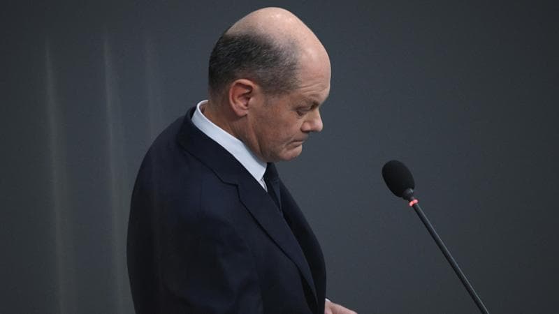 Il Cancelliere tedesco Olaf Scholz
