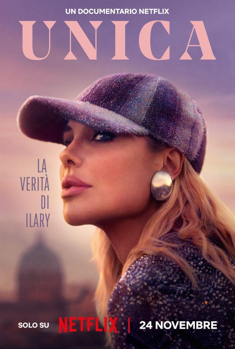 Ilary Blasi nel poster del doc 'Unica'
