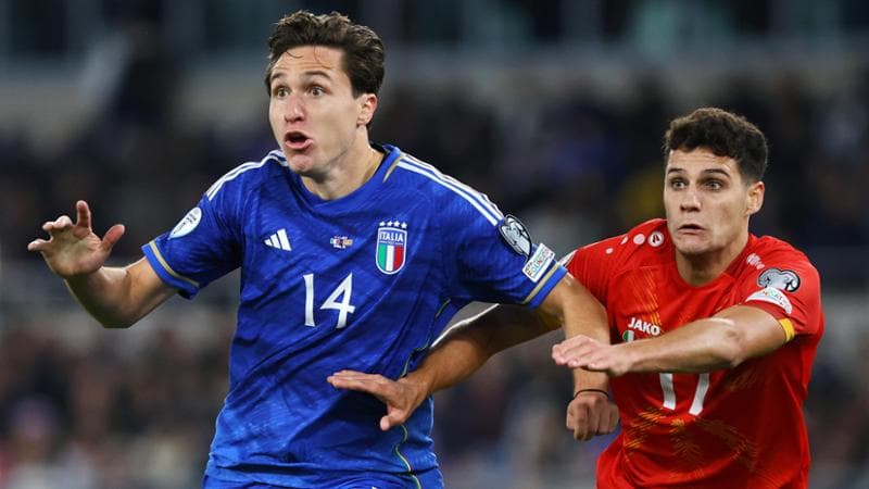 Le pagelle di Italia-Macedonia del Nord: Chiesa dominatore