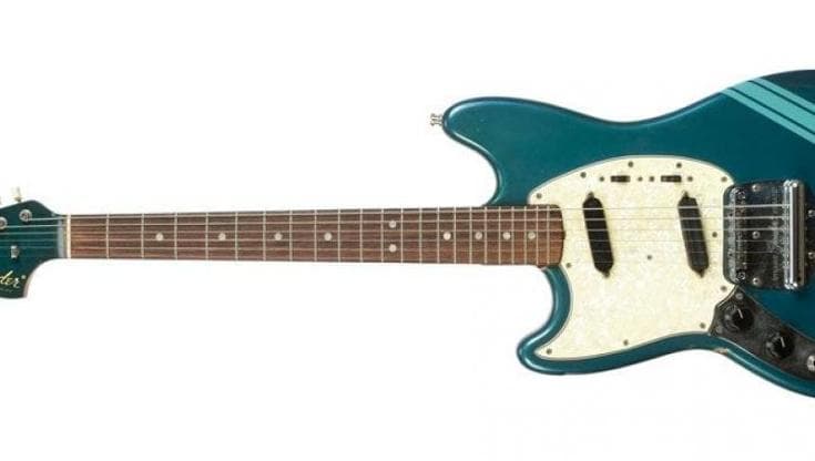 La Feneder Mustang Blu appartenuta a Kurt Cobain
