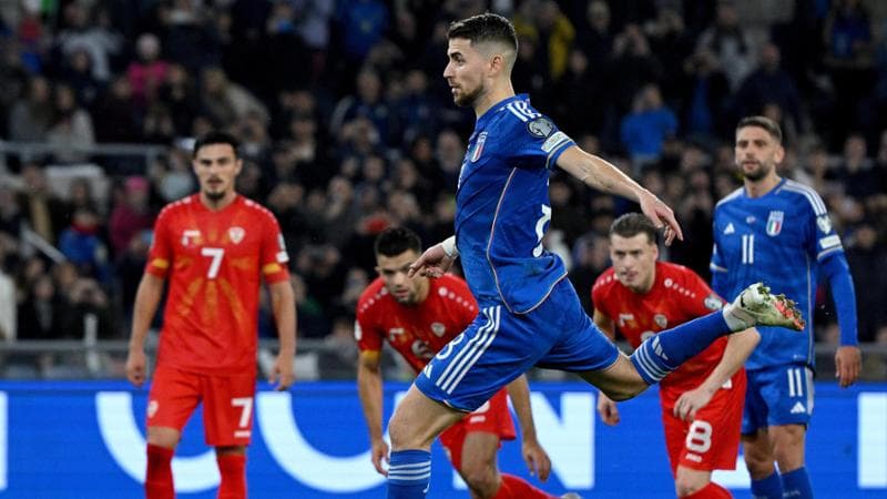 Il rigore di Joginho contro la Macedonia del Nord
