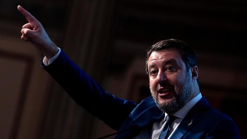 MATTEO SALVINI, MINISTRO DEI TRASPORTI

