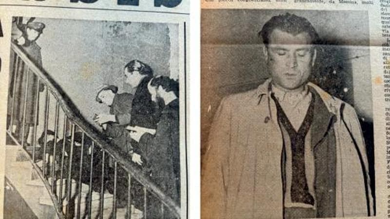 Due ritagli dai giornali d&rsquo;epoca sul delitto del gennaio 1948 al Consolato francese di Milano
