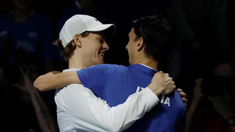 Jannik Sinner e Lorenzo Sonego
