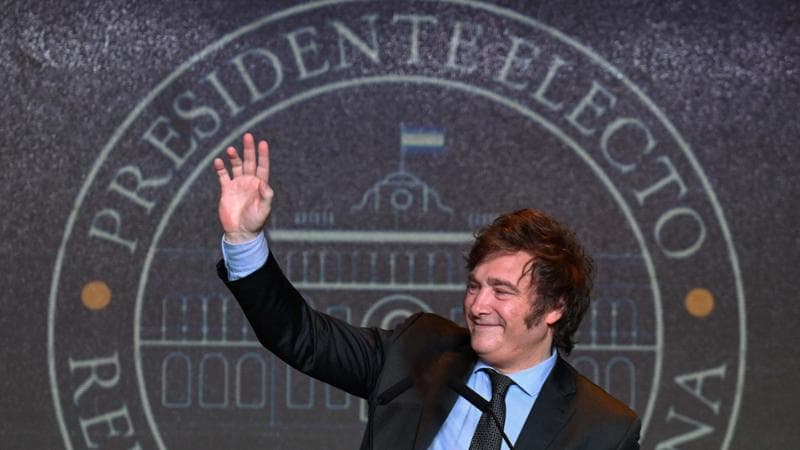 Il presidente argentino Javier Milei
