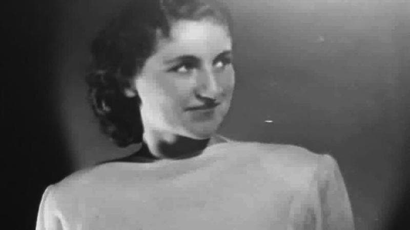 Anna Bises in una foto del primo Dopoguerra
