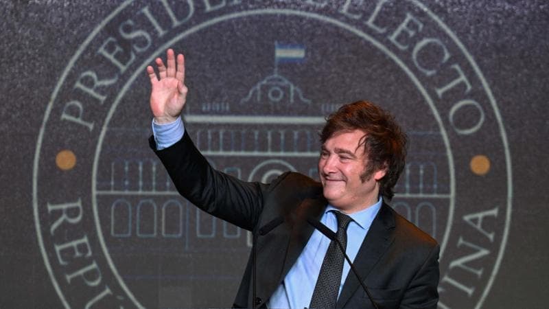 Buenos Aires, il presidente argentino Javier Milei
