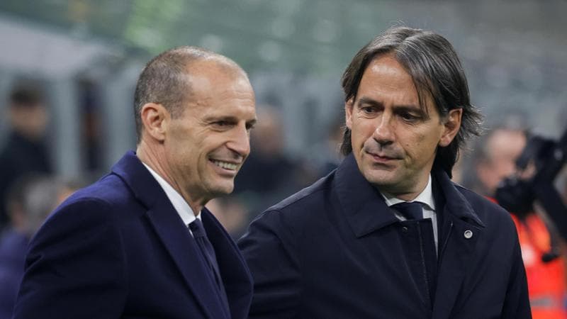 Massimiliano Allegri e Simone Inzaghi
