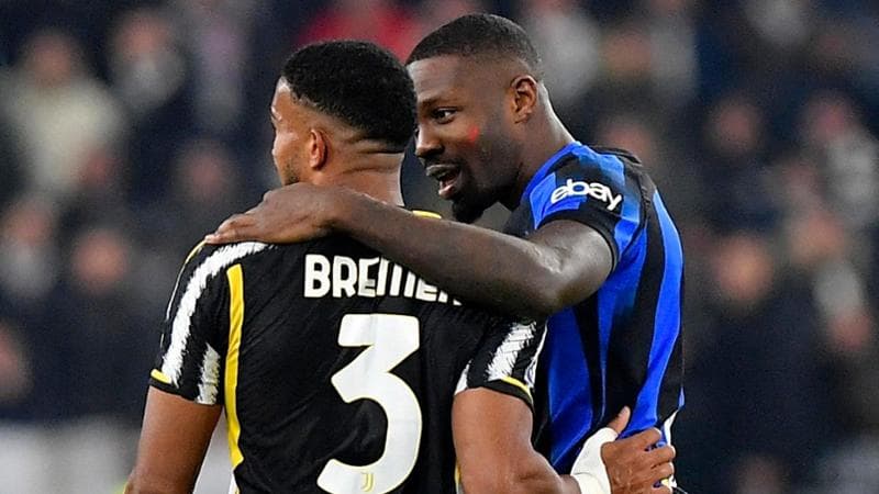 Bremer e Thuram durante Juventus-Inter
