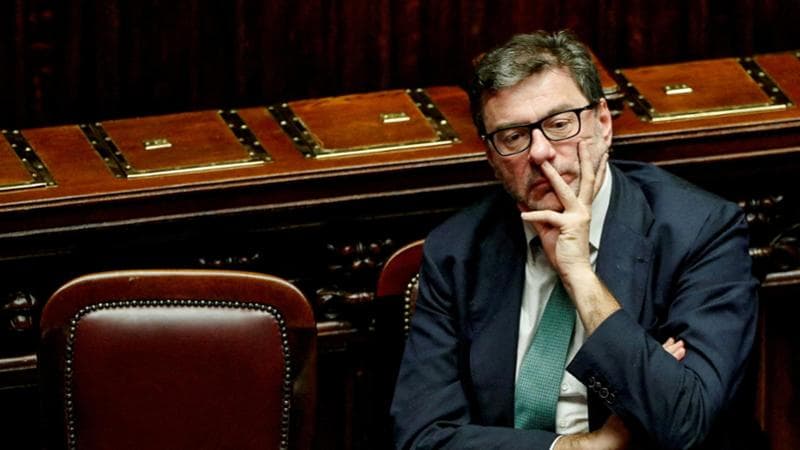 GIANCARLO GIORGETTI, MINISTRO DELL'ECONOMIA
