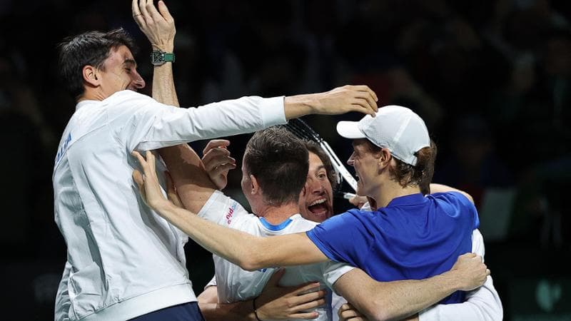 Effetto Sinner, con la Davis il tennis è tornato nel cuore degli italiani