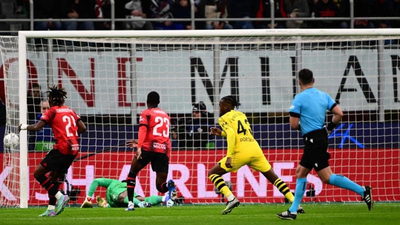 Il gol del 2 a 1 di Bynoe-Gittens
