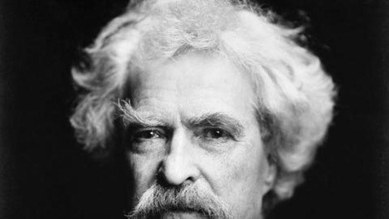 Mark Twain (foto Getty Images)
