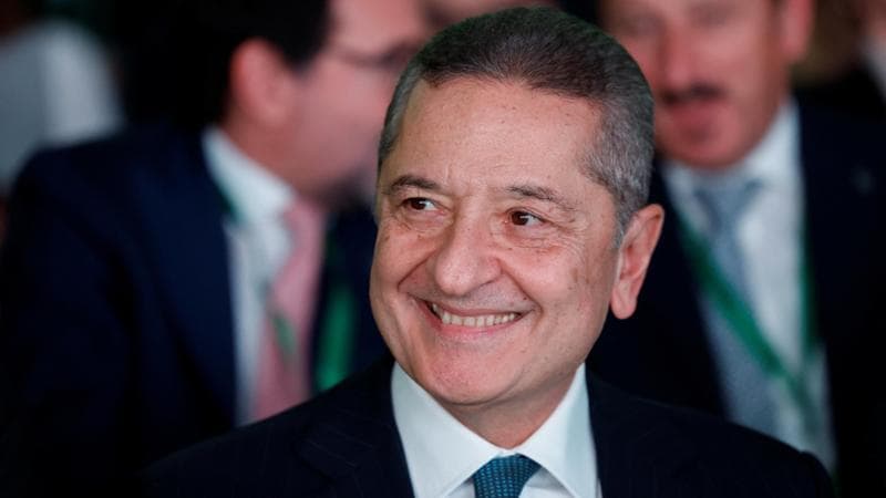 Il nuovo governatore della Banca d'Italia Fabio Panetta al convegno Iccrea
