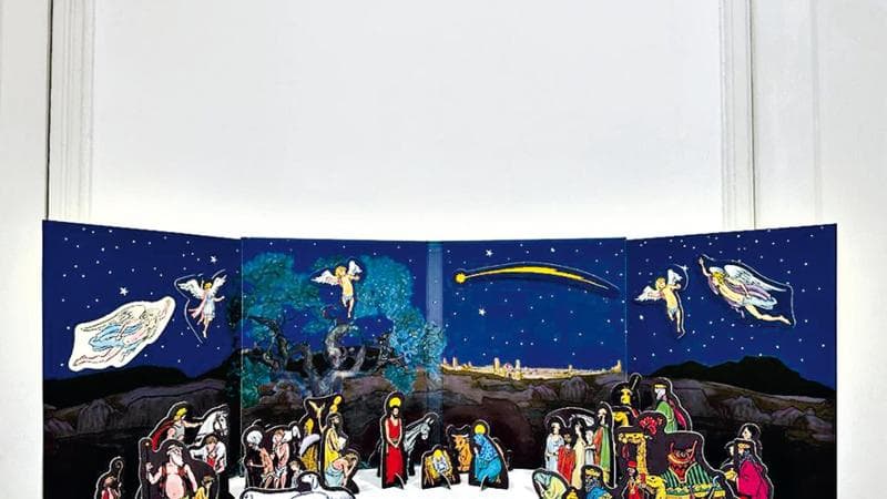 Fumetti, il presepe di Andrea Pazienza