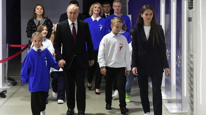 Mosca, il presidente russo Vladimir Putin
