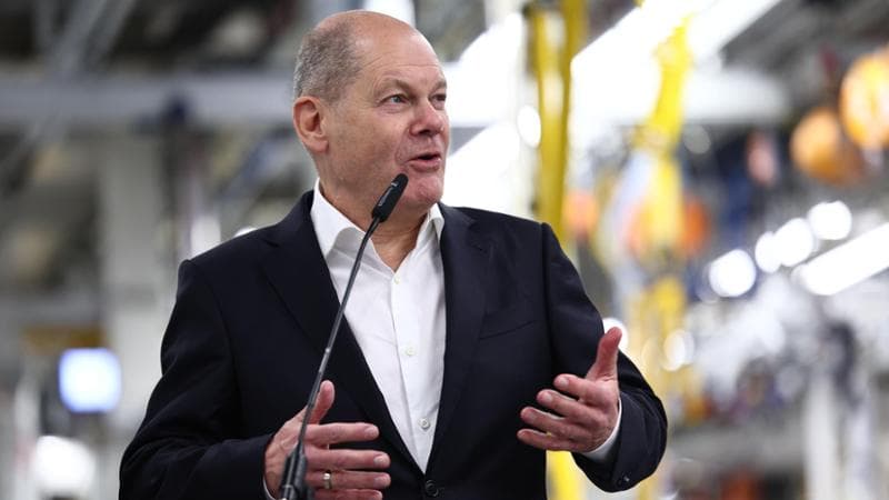 Il cancelliere tedesco Olaf Scholz
